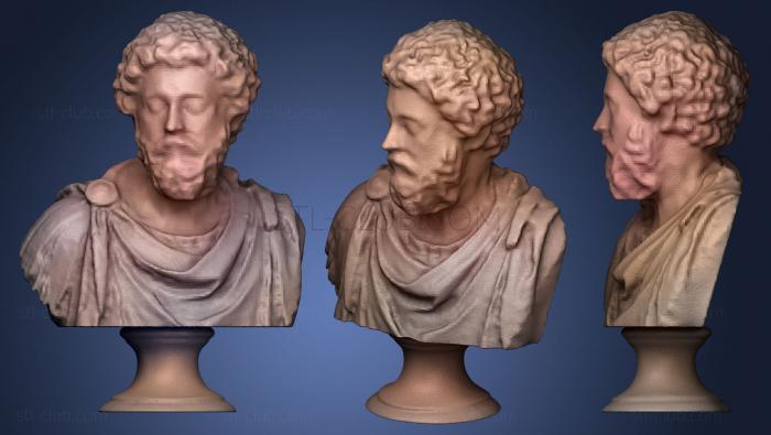 3D model Marcus Aurelius (STL)